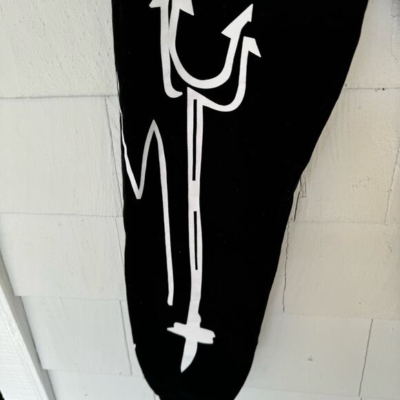 Saint JHN Not a Cult Black Sweatpants size Small - Picture 3 of 8